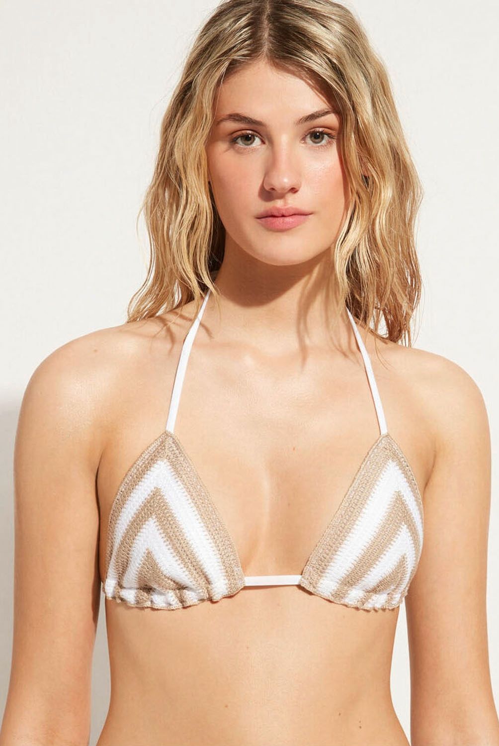 CALZEDONIA - Top Bikini Mujer Triángulo Corre Dero Mumbai Calzedonia
