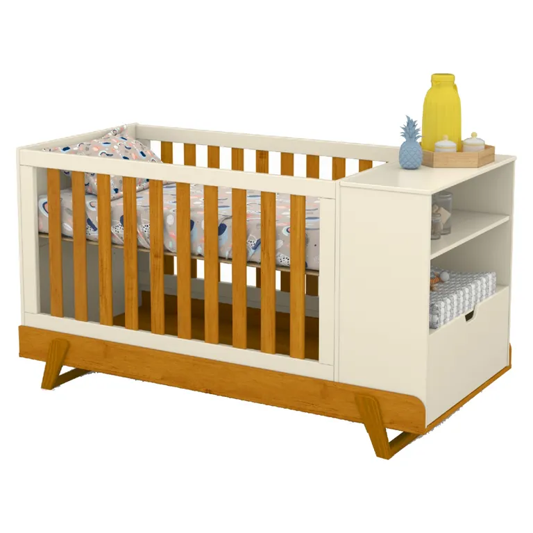 Cuna Evolutiva 6 En 1 Multi Etapas Maxx – Beige Eco-Wood