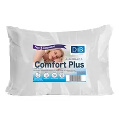DIB - Pack 2 Almohadas Comfort Plus