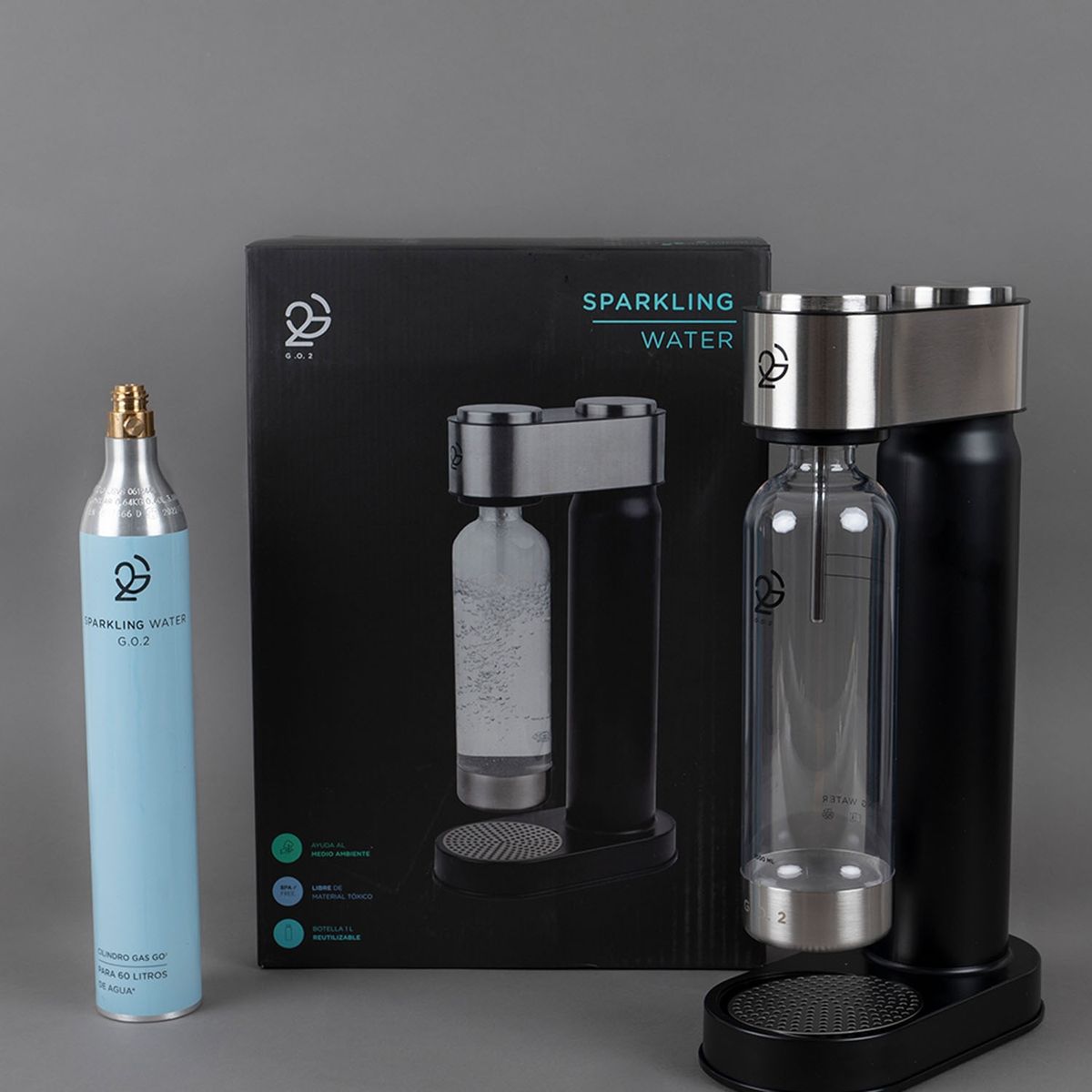 GO2 - Maquina Gasificadora 1 Lt Go2