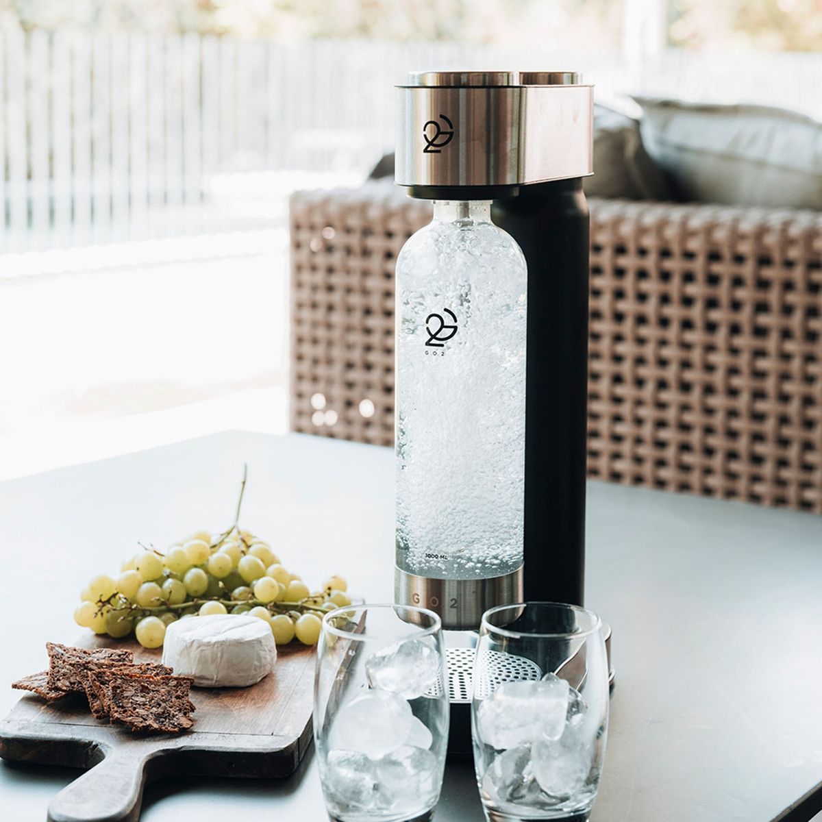 GO2 - Maquina Gasificadora 1 Lt Go2