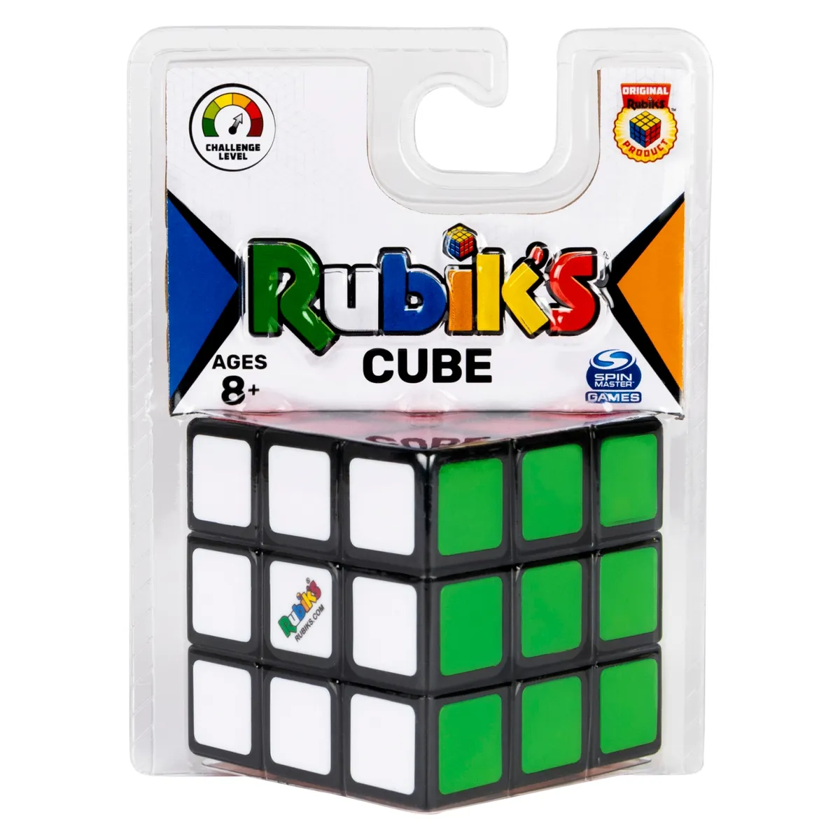 RUBIKS - Cubo 3X3 Display Traslucido Rubiks
