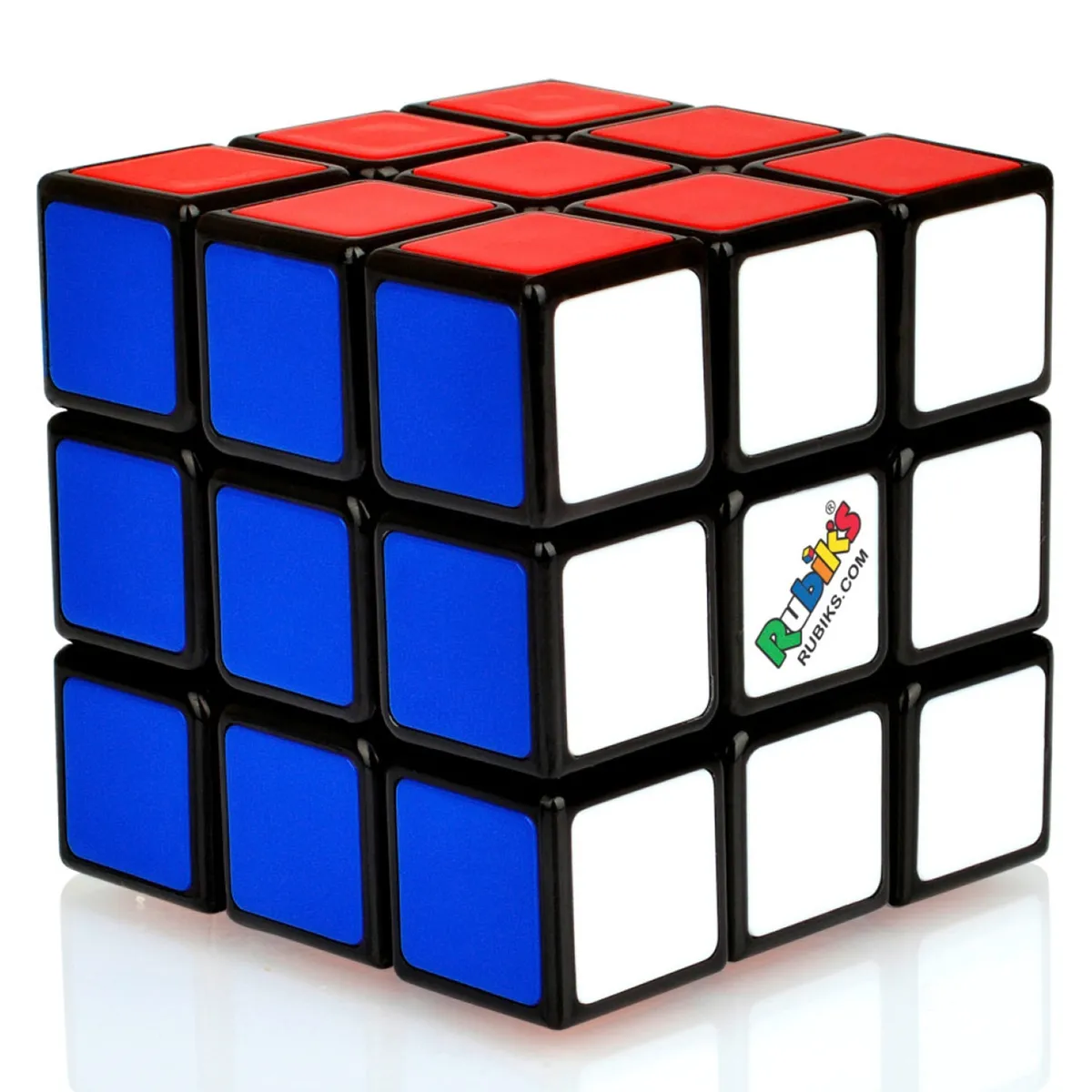 RUBIKS - Cubo 3X3 Display Traslucido Rubiks
