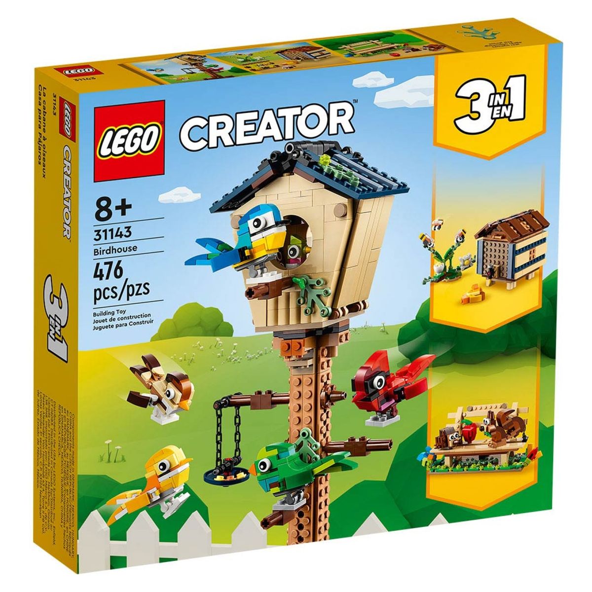 LEGO - Lego Creator: Casa Para Pájaros