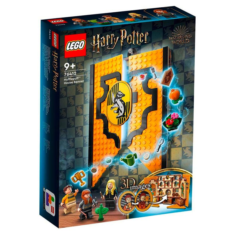 LEGO - Estandarte de la Casa Hufflepuff Lego