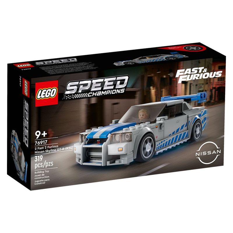 LEGO - Nissan Skyline GT-R R34 de 2 Fast 2 Furious Lego