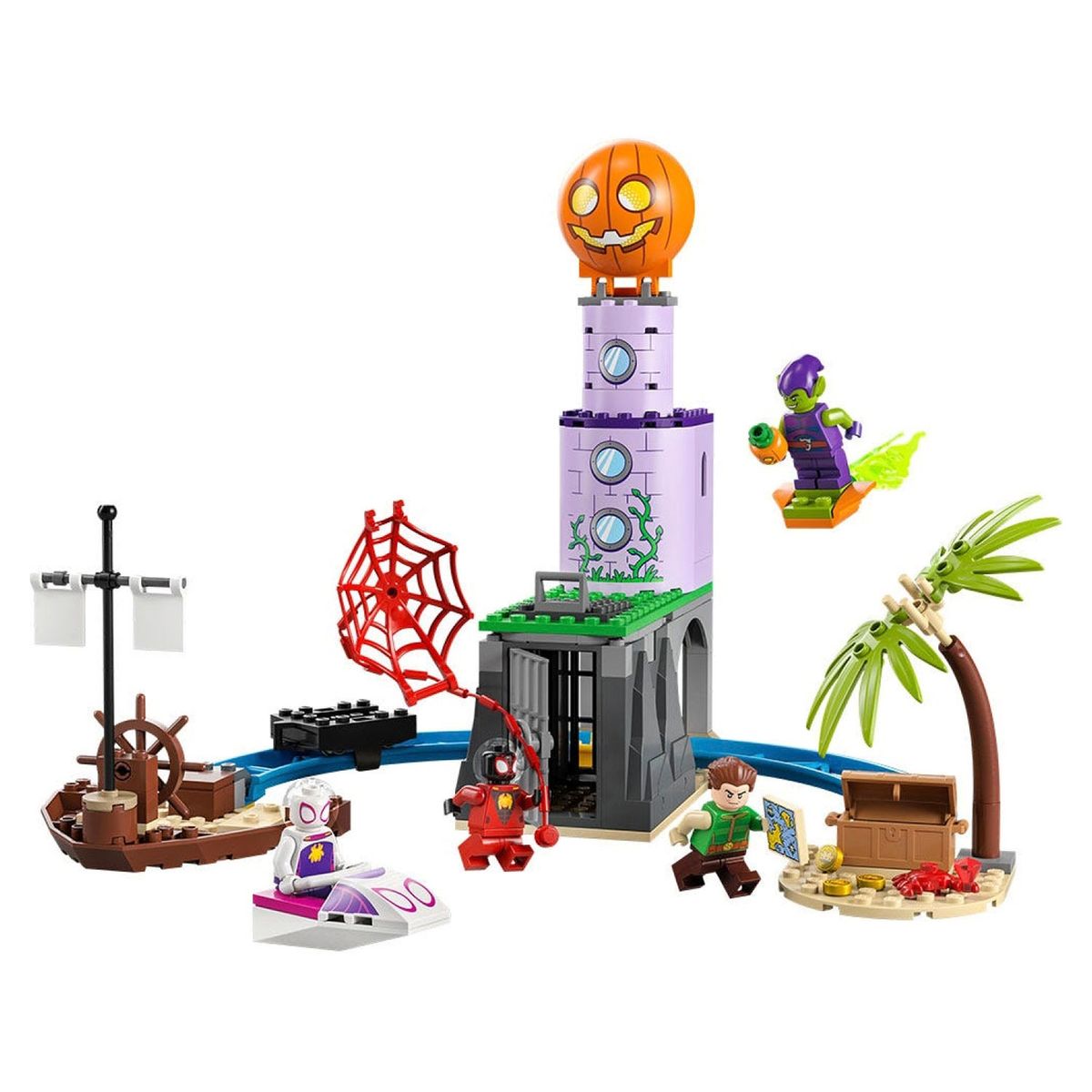 LEGO - Lego Marvel: Equipo Spidey en el Faro del Duende Verde