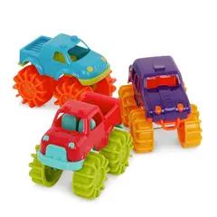 BATTAT TOY - Set Mini Camiones Monstruo