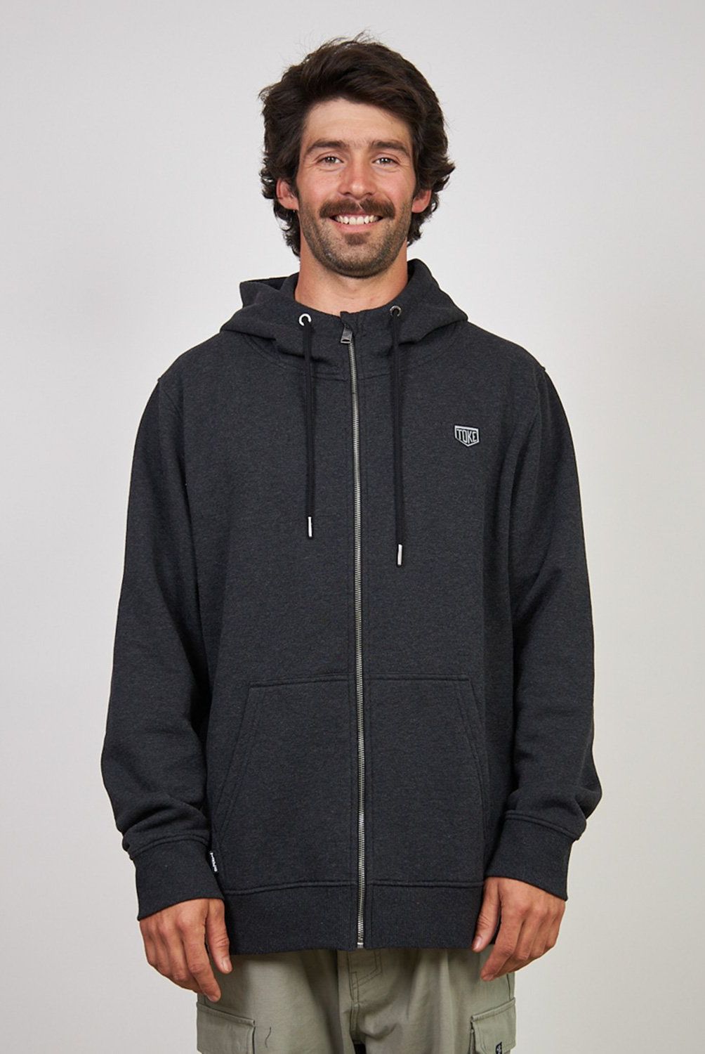 TOKE - Polerón Full Zipper Regular Hombre Toke