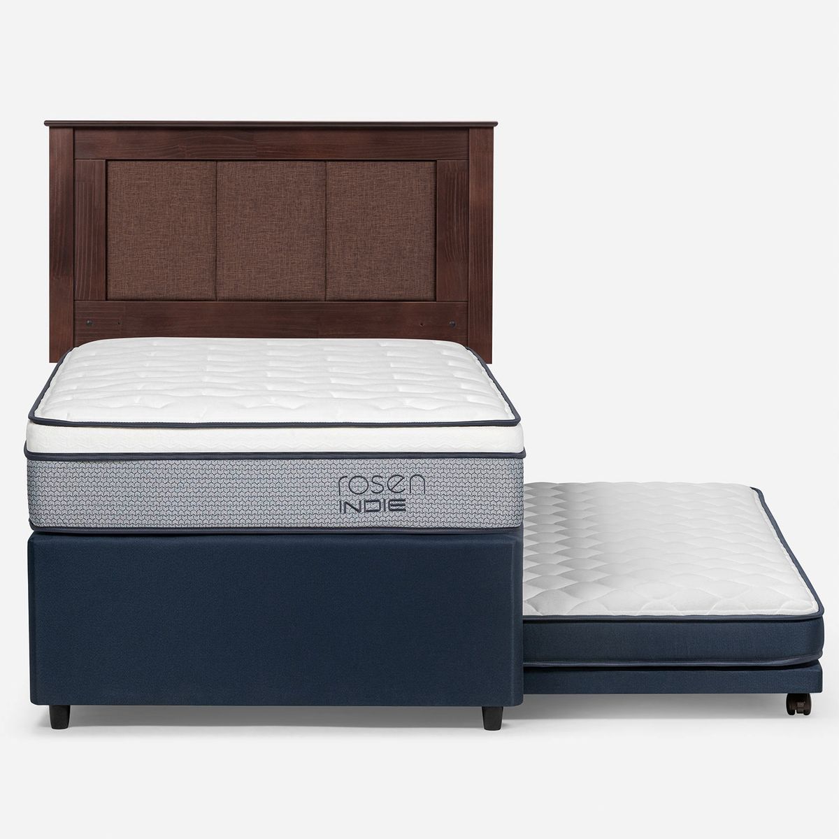 ROSEN - Diván Indie 1.5 Plazas x 2.00mt + Respaldo Rosen