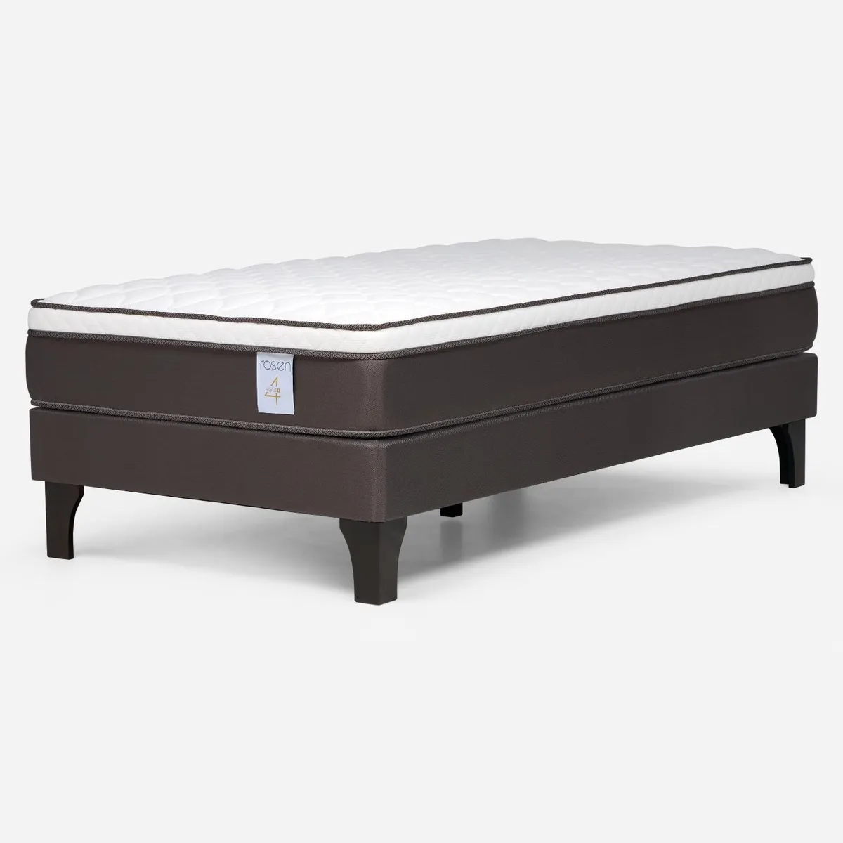 ROSEN - Cama Europea New Style 4 1 Plaza X 2.00Mt Rosen