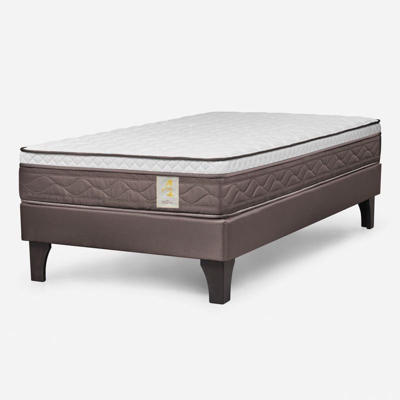 ROSEN - Cama Europea New Style 4 1.5 Plazas X 2.00Mt Rosen