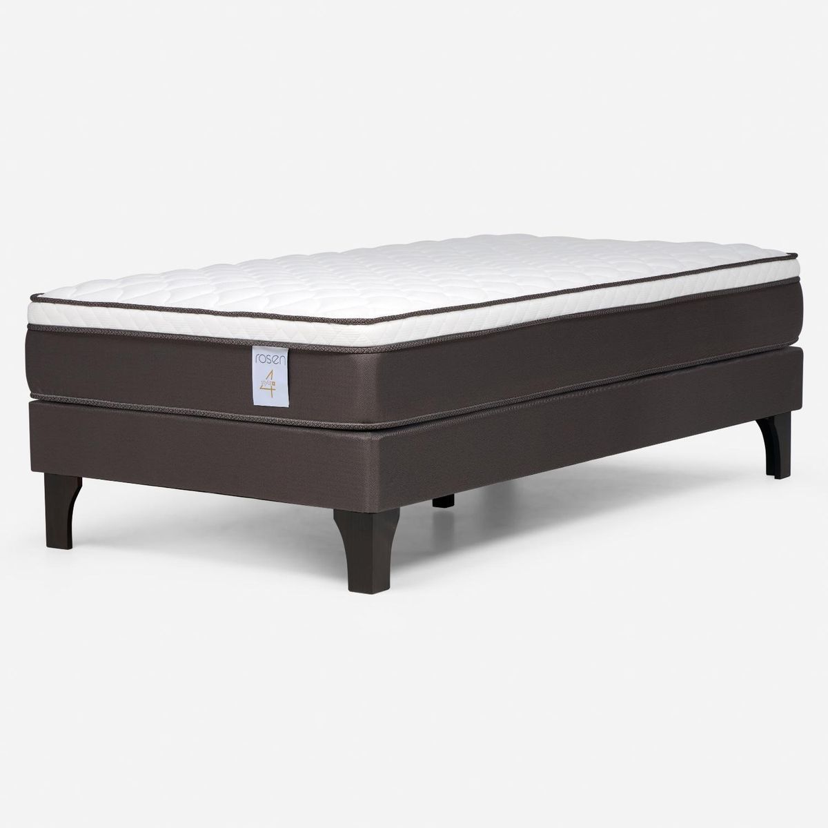 ROSEN - Cama Europea New Style 4 1.5 Plazas X 2.00Mt Rosen