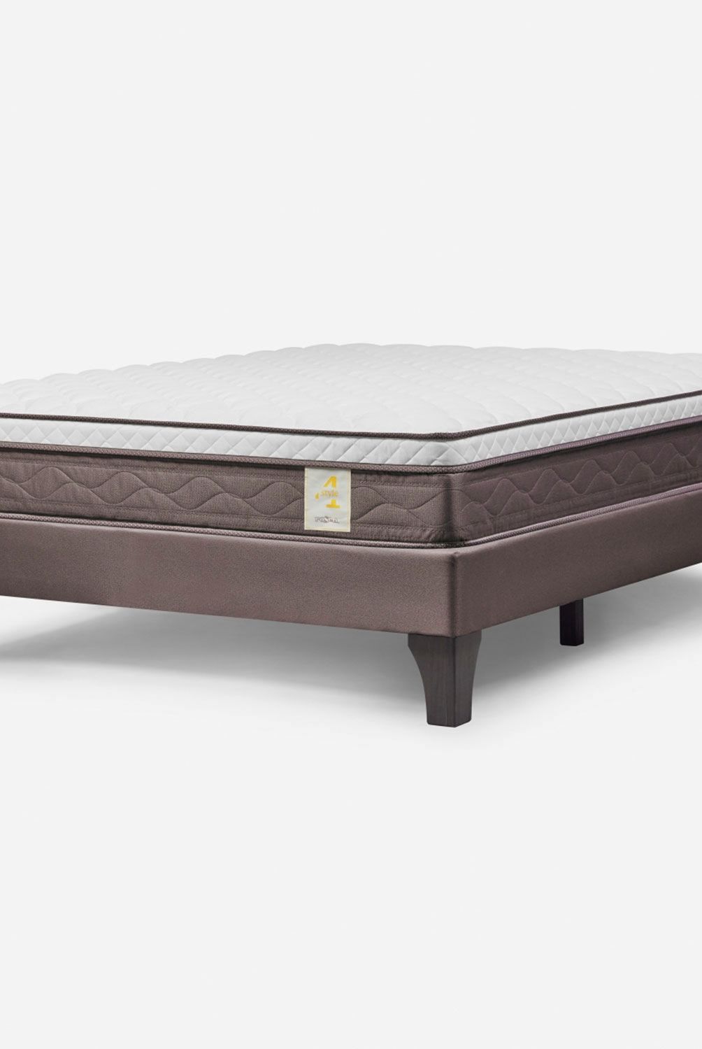 ROSEN - Cama Europea New Style 4 2 Plazas X 2.00Mt Base Normal Rosen