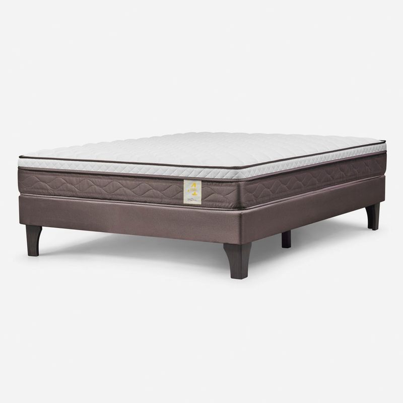 ROSEN - Cama Europea New Style 4 2 Plazas X 2.00Mt Base Normal Rosen