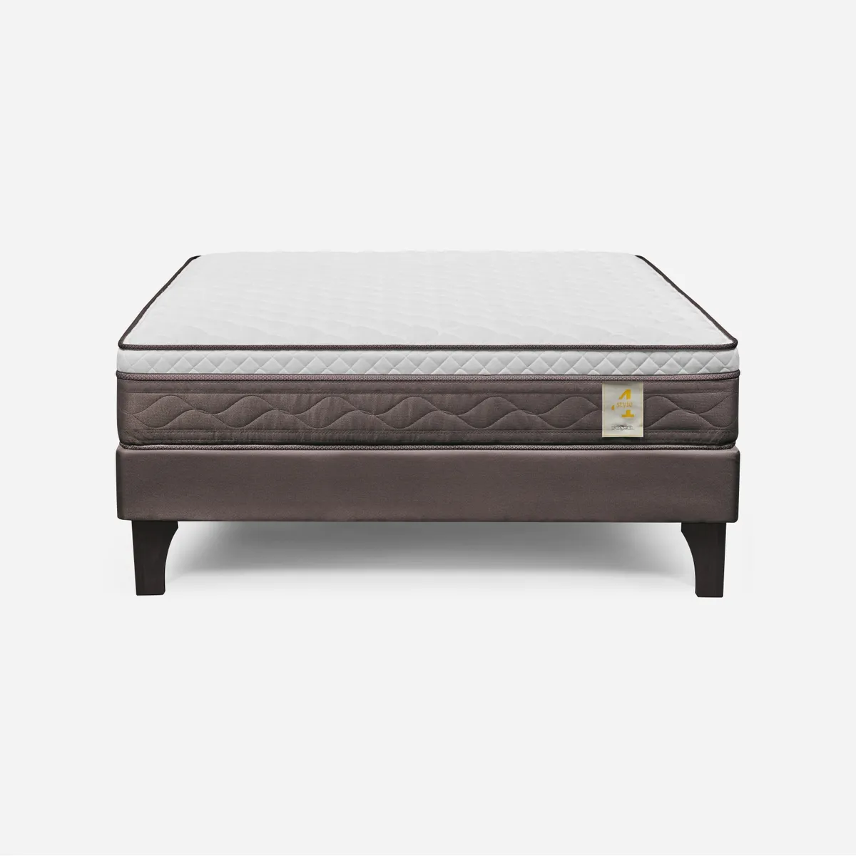 ROSEN - Cama Europea New Style 4 2 Plazas X 2.00Mt Base Normal Rosen