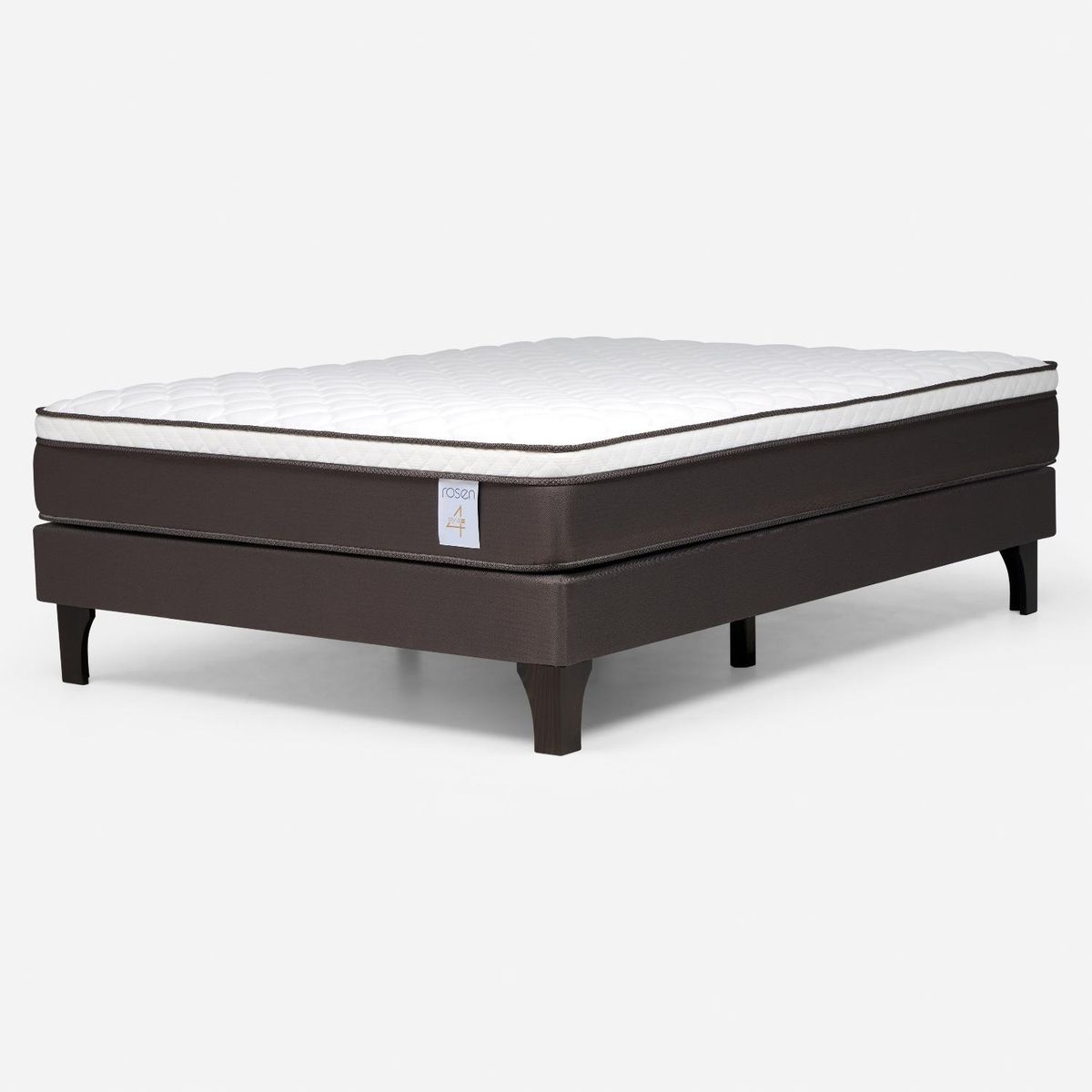 ROSEN - Cama Europea New Style 4 2 Plazas X 2.00Mt Base Normal Rosen