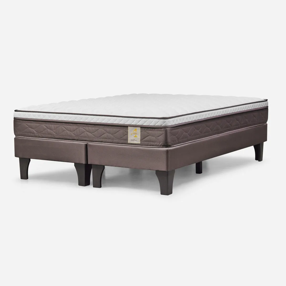 ROSEN - Cama Europea New Style 4 King X 2.00Mt Base Dividida Rosen