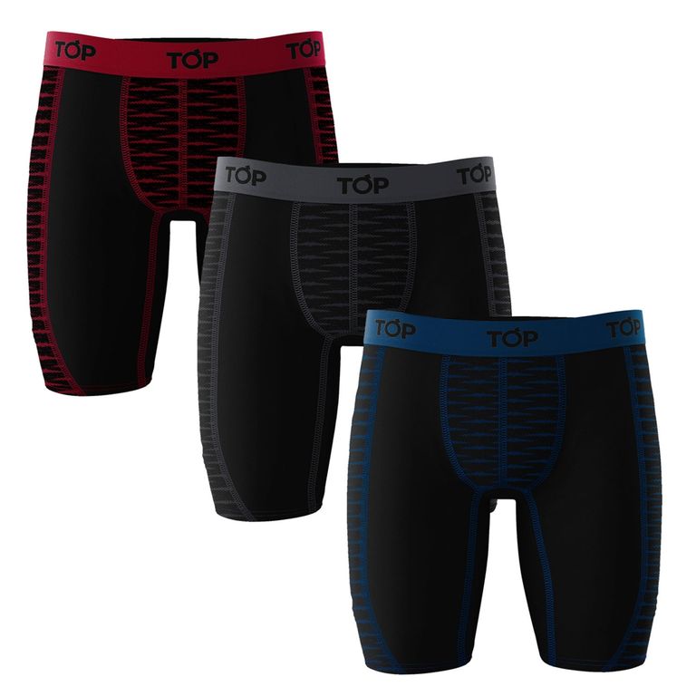 Pack De 3 Boxer Hombre