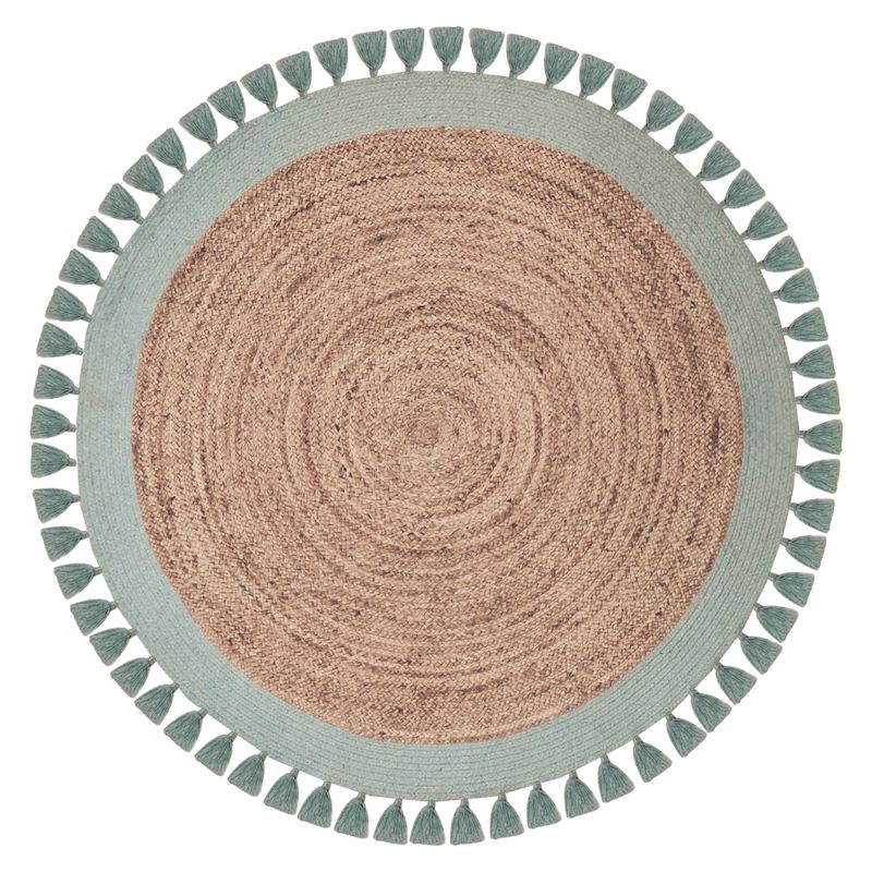 DIB - Alfombra Red Malibu Yute 150X150 Cm Gris Dib