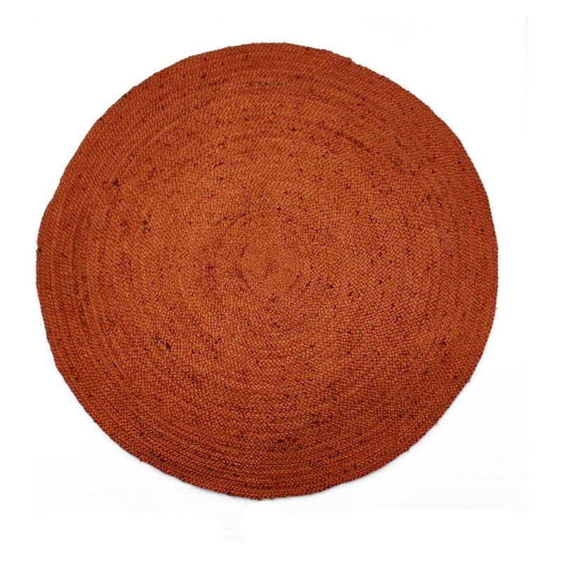 DIB - Alfombra Yute Red Maui 150X150 Cm Naranjo Dib