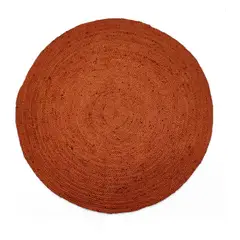 DIB - Alfombra Yute Red Maui 150X150 Cm Naranjo