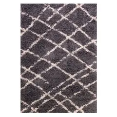 DIB - Alfombra Shaggy Design 180X275 Cm Grey
