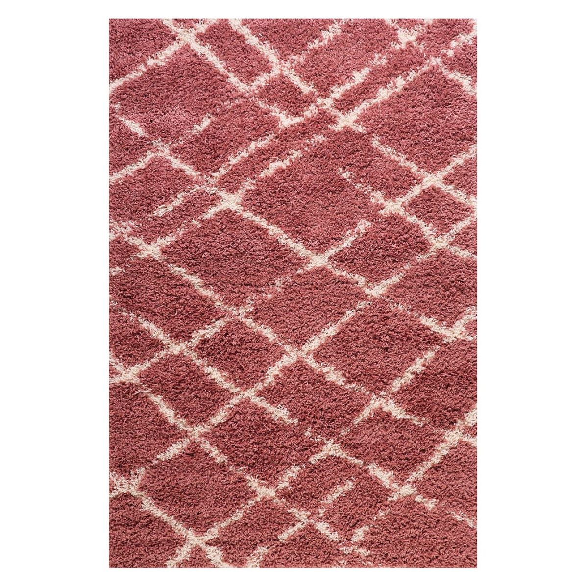 DIB - Alfombra Shaggy Design 180X275 Cm Pink Dib