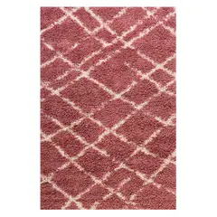 DIB - Alfombra Shaggy Design 180X275 Cm Pink