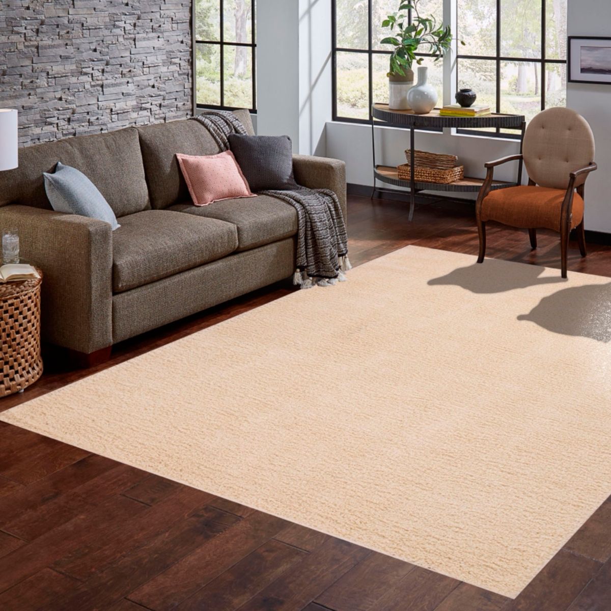 DIB - Alfombra Manchester 160X230 Cm Beige Dib