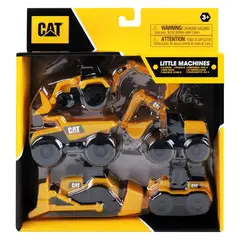 CAT - Set 5 Mini Maquinas De Construcción