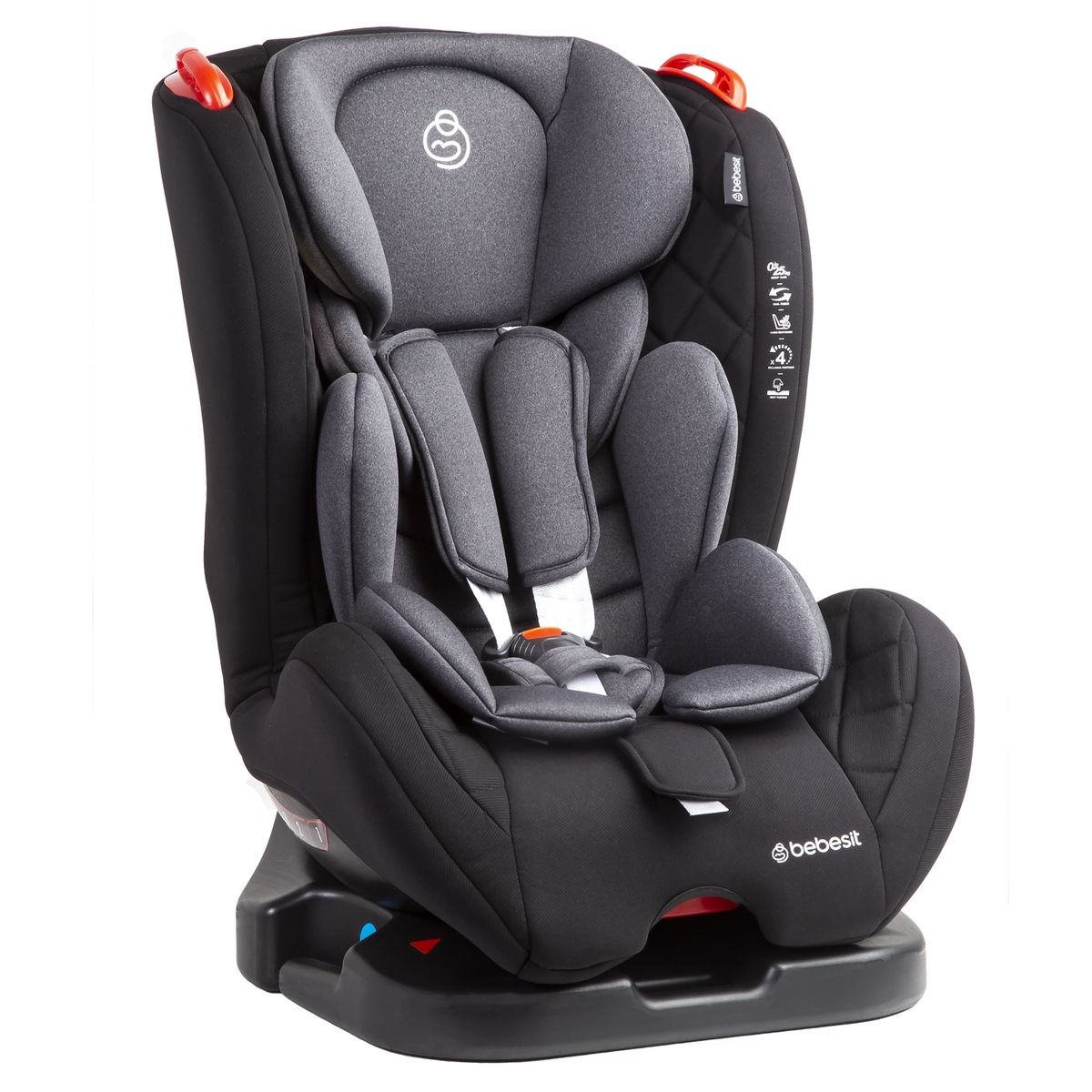 BEBESIT - Silla Auto Aries 7790 Gris Convertible Bebesit