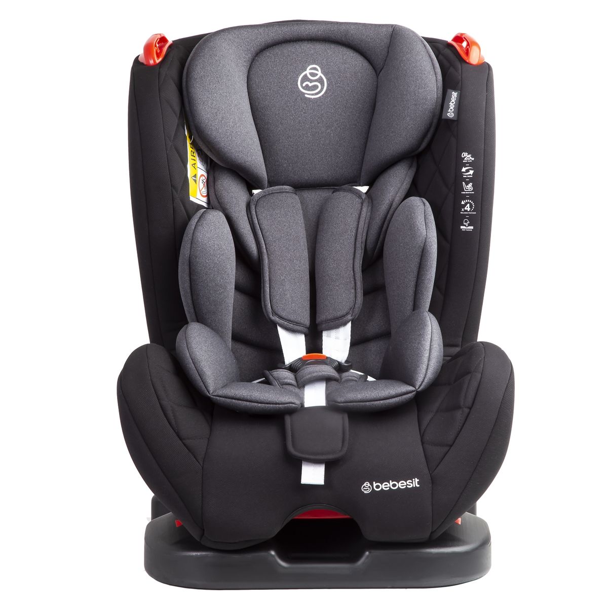 BEBESIT - Silla Auto Aries 7790 Gris Convertible Bebesit