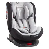 BEBESIT - Silla de Auto Saturn Convertible 360° Isofix Gris Claro