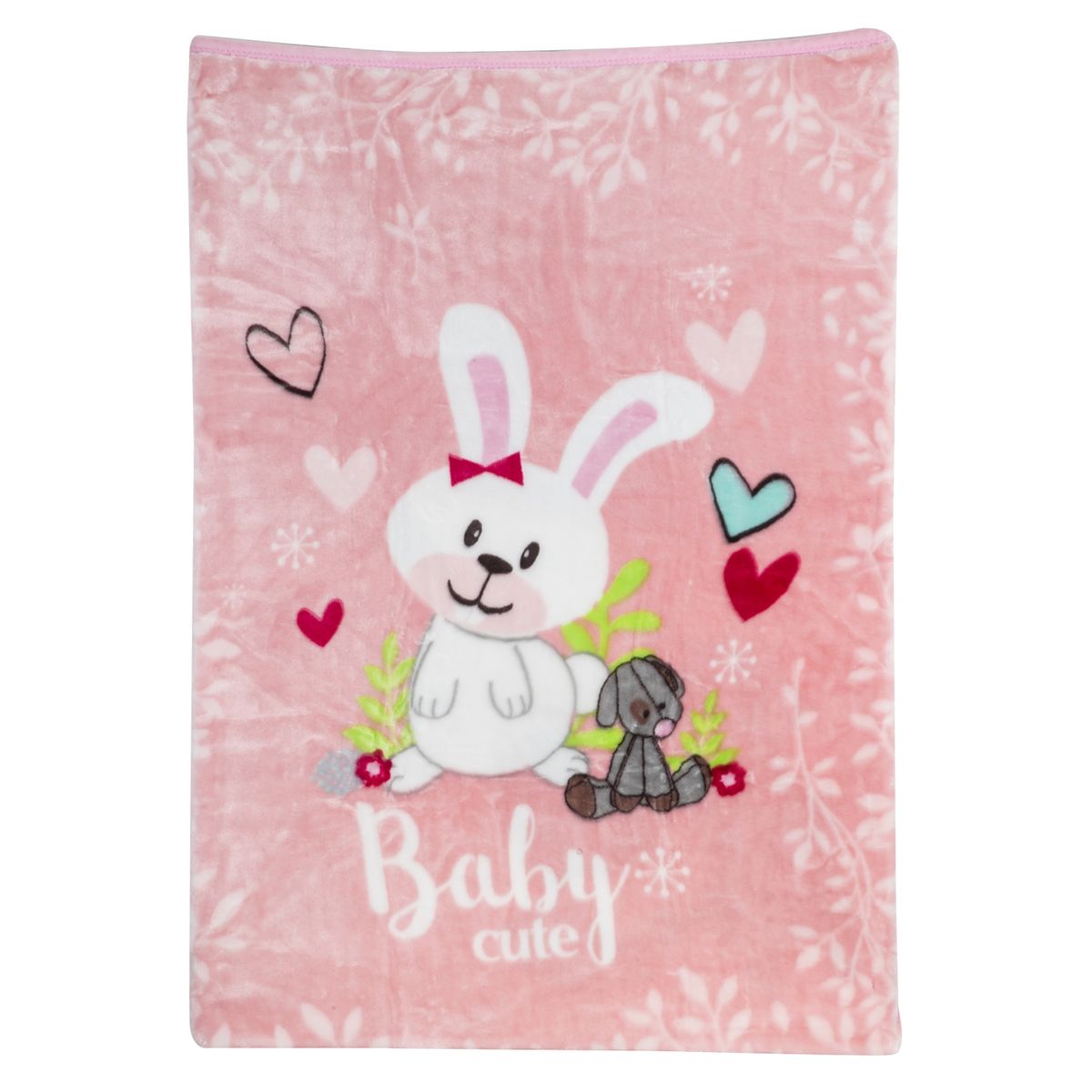 BEBESIT - Frazada Tierno Conejo Rosa Bebesit