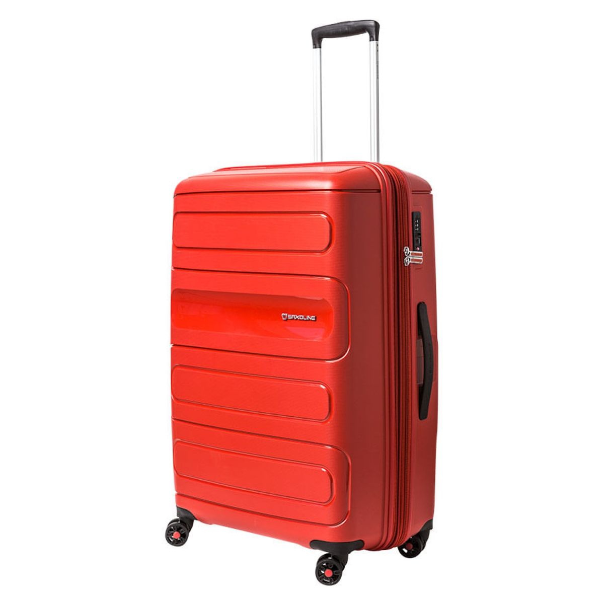 SAXOLINE - Maleta Grande Fortress Rojo Saxoline