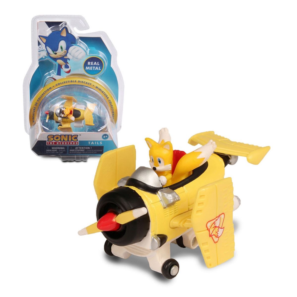 SONIC - Auto Die Cast Tails Sonic