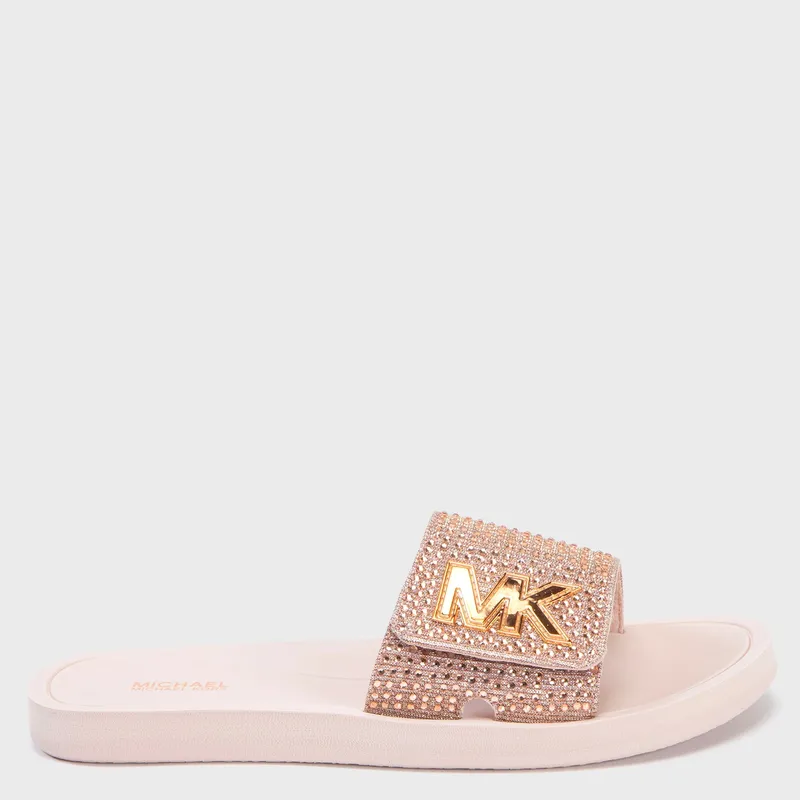 MICHAEL KORS - Sandalia Slide Mujer Rosado Michael Kors