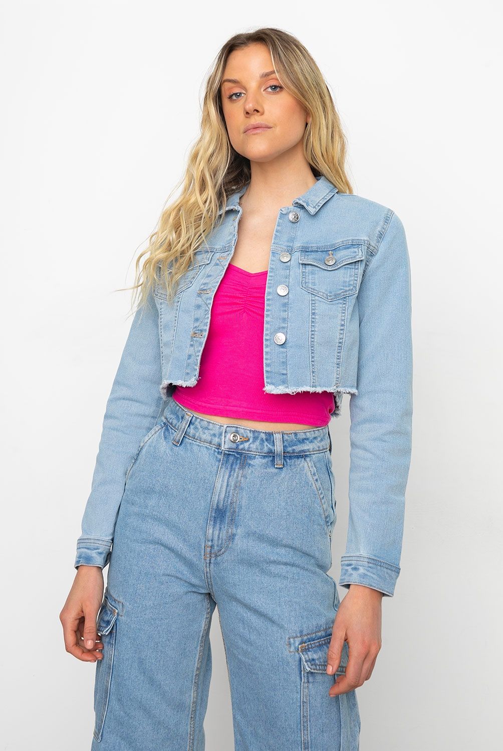 ONLY - Chaqueta Mezclilla Mujer Only