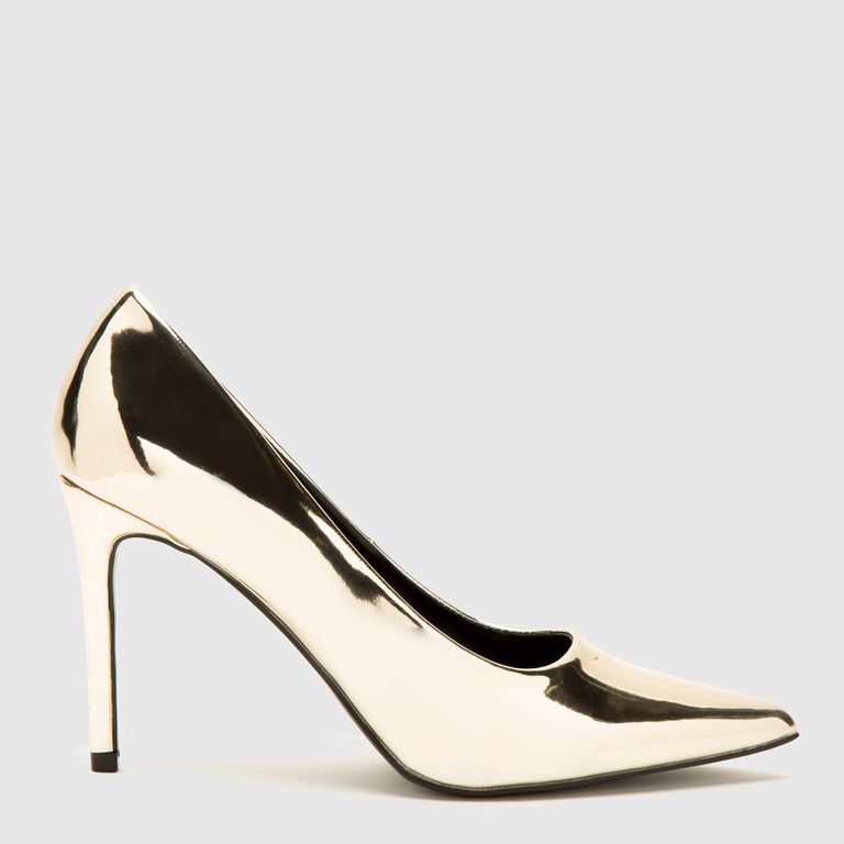 Zapato Formal Mujer Dorado