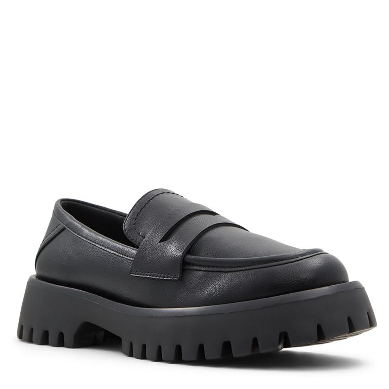 Mocasín Mujer Cas Negro
