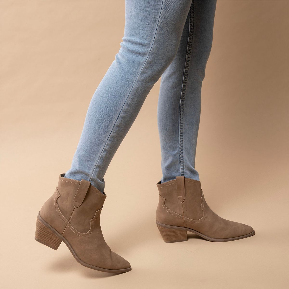 CALL IT SPRING - Bota Vaquera Mujer Café Call It Spring