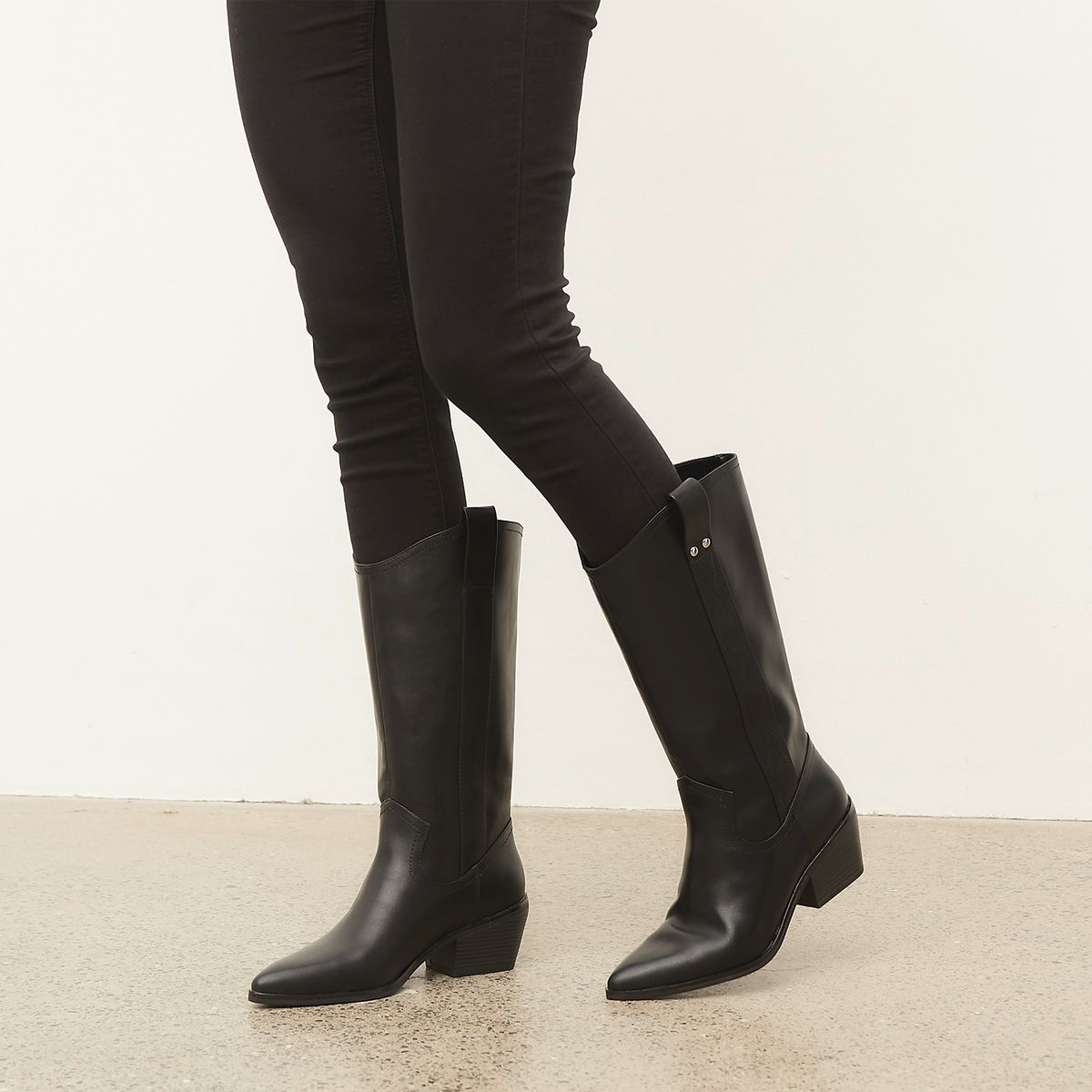 CALL IT SPRING - Bota Vaquera Mujer Negro Call It Spring