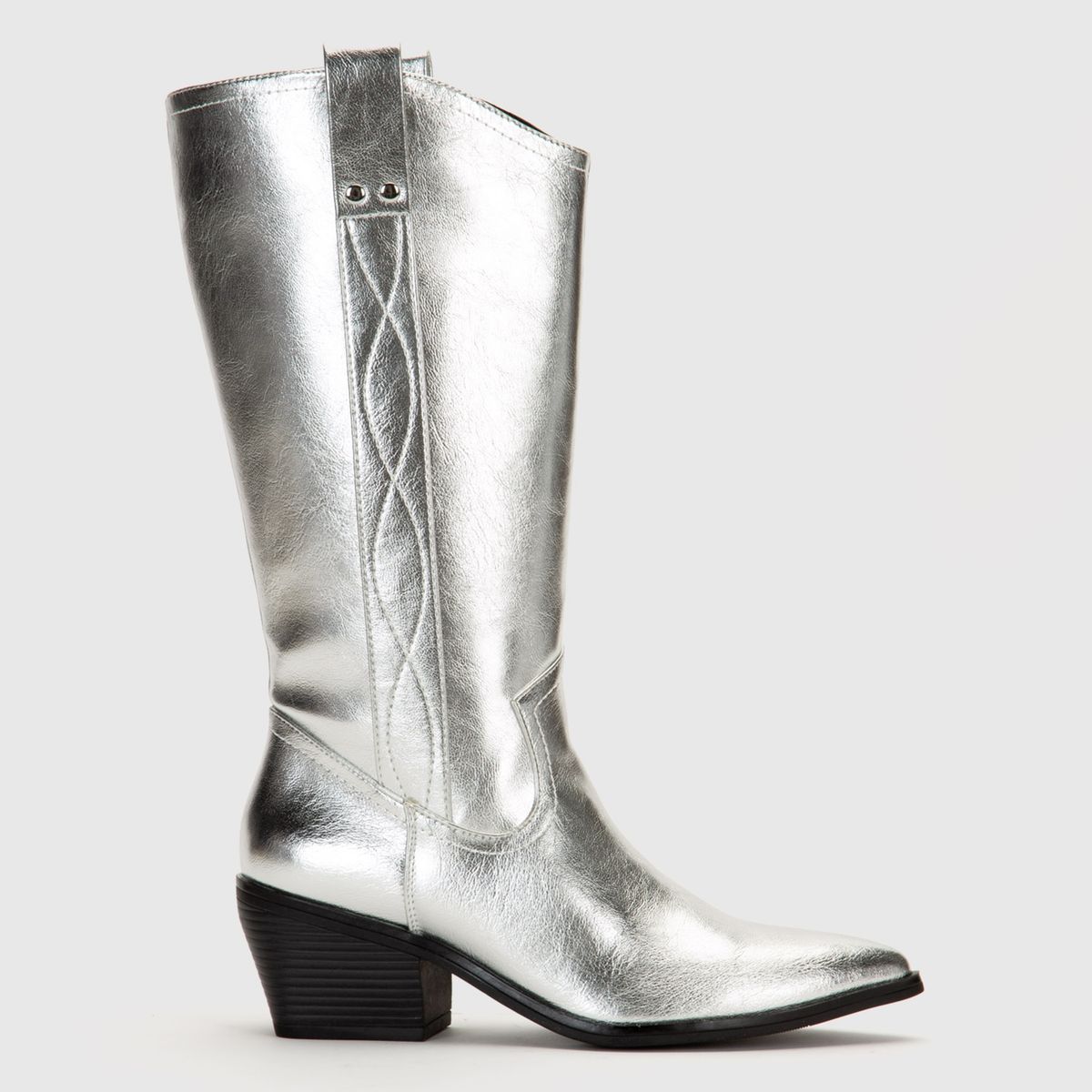 CALL IT SPRING - Bota Vaquera Mujer Plateado Call It Spring