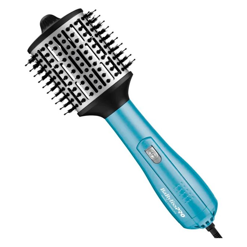 BABYLISS PRO - Cepillo Eléctrico Generador de Iones 200°C Babyliss