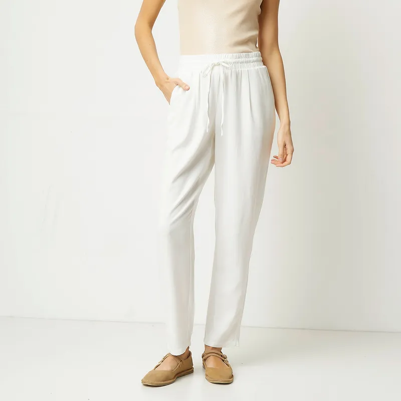 VERO MODA - Pantalón Cintura Media Mujer Vero Moda