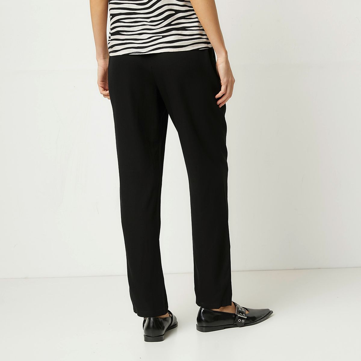 VERO MODA - Pantalón Cintura Media Mujer Vero Moda