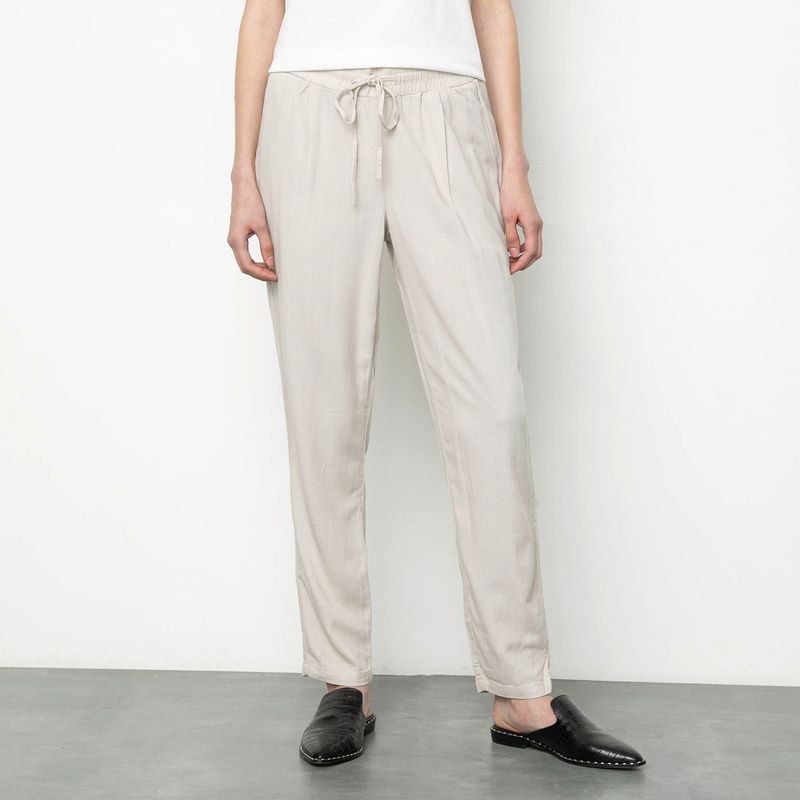 VERO MODA - Pantalón Cintura Media Mujer Vero Moda