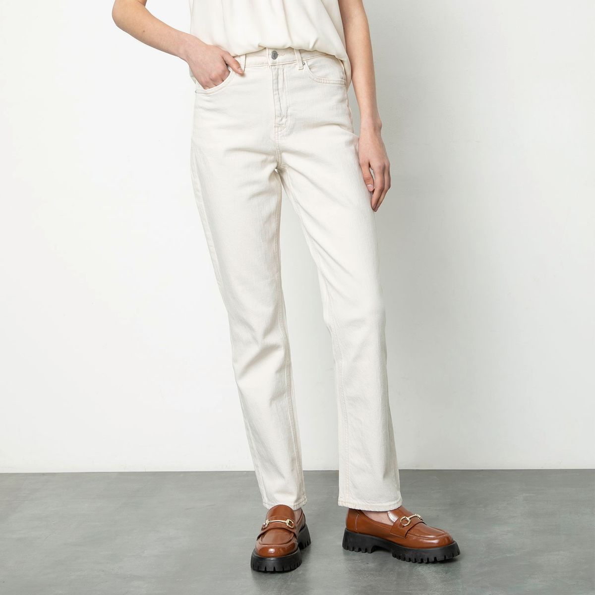 VERO MODA - Jeans High Rise Mujer Vero Moda