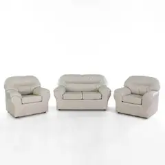 JDO & DESIGN - Juego De Living Mathew 2-1-1 Pu
